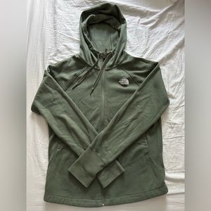 North Face full zip hoodie sweatshirt